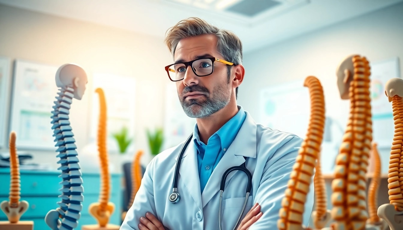Understanding back pain causes with a health expert in a professional medical setting.