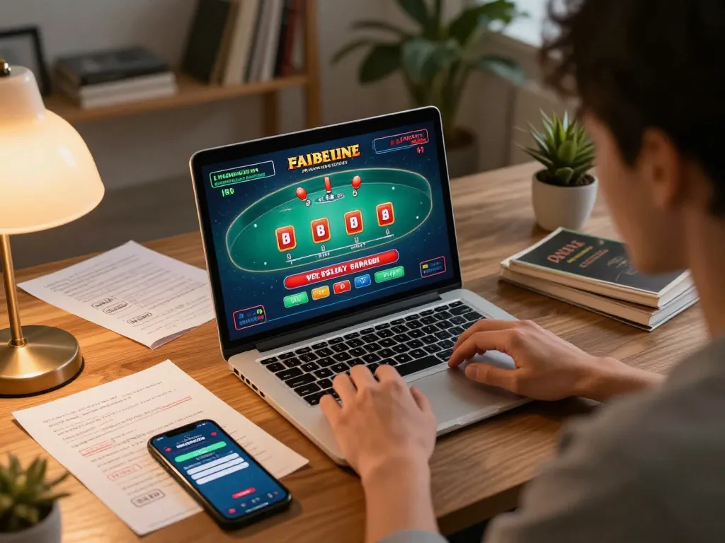 Engaging in responsible online gaming at https://lc88pro.com, capturing strategic poker gameplay with notes.