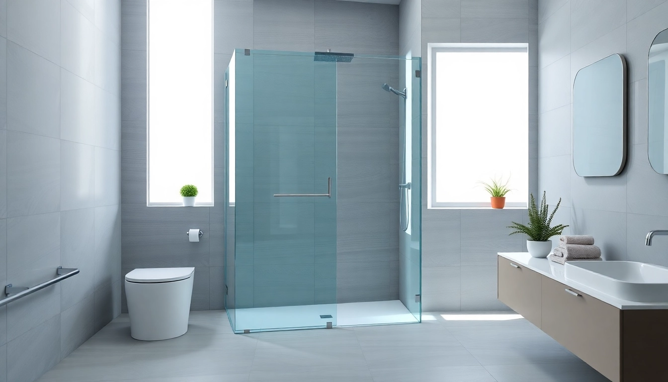 Enhance your bathroom with a stylish shower screen sliding door that complements modern decor.