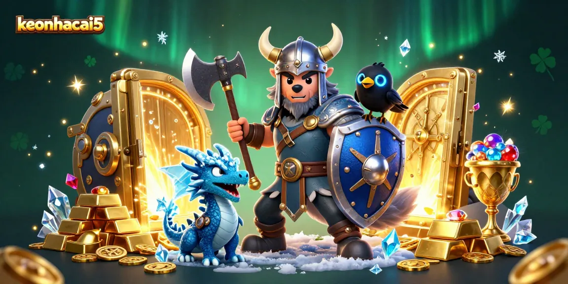 Engage with keonhacai5 through thrilling Viking gaming adventures and shimmering treasures.