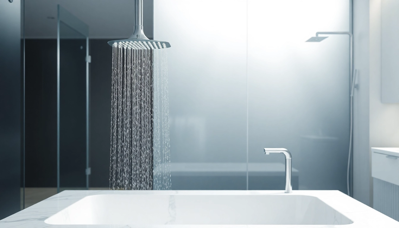 Transform your space with elegant showers au showcasing luxury bathroom features.