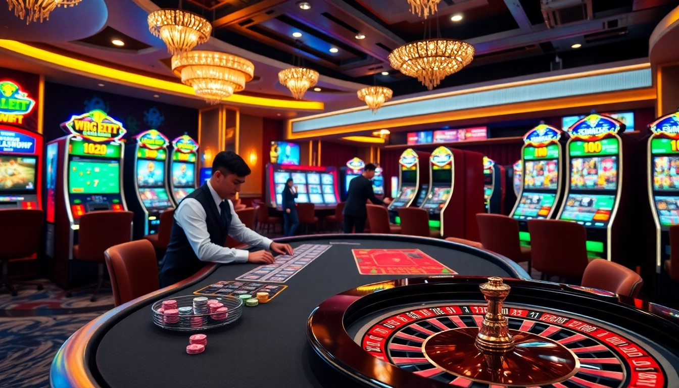 Experience the thrill of pg88 with vibrant casino games, tables, and slot machines.