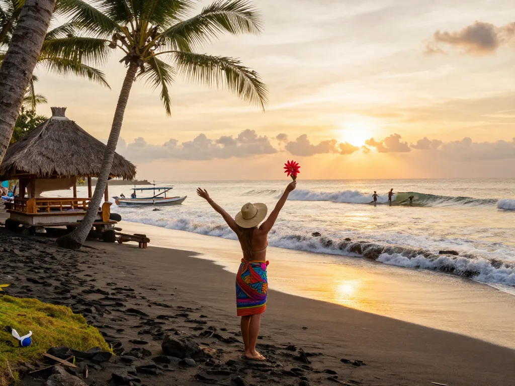 Book Bali tour packages to experience vibrant beach sunsets and joyful adventures.