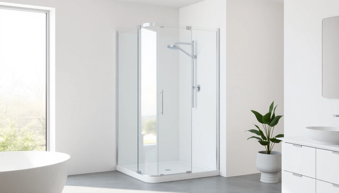Die Duschkabine 80x80 Eckeinstieg passt perfekt in jedes moderne Badezimmer.