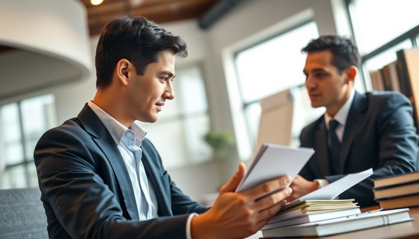 Clearwater truck accident lawyer providing expert consultation in a professional office setting.