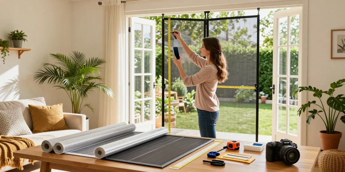 Discover sineklik fiyatları and installation tips in a cozy living room setup showcasing various screen types.