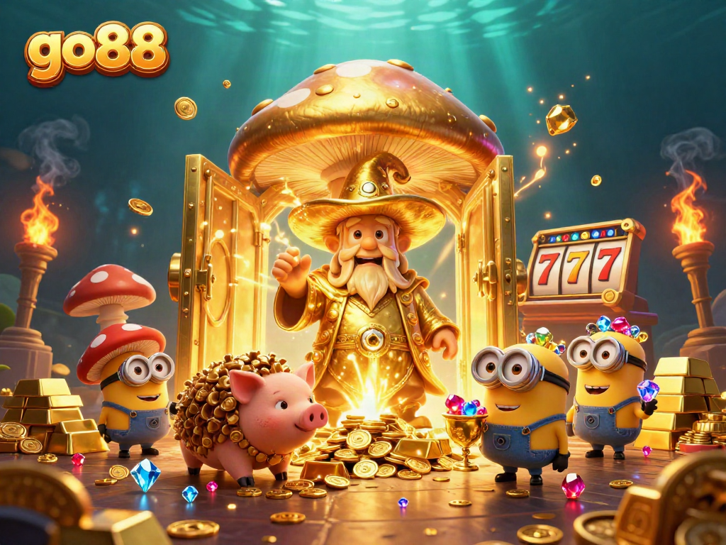 Experience thrilling victories at go88 with golden treasures and enchanting wizards.