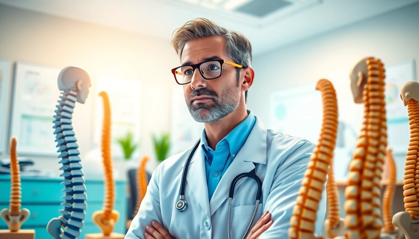 Understanding back pain causes with a health expert in a professional medical setting.