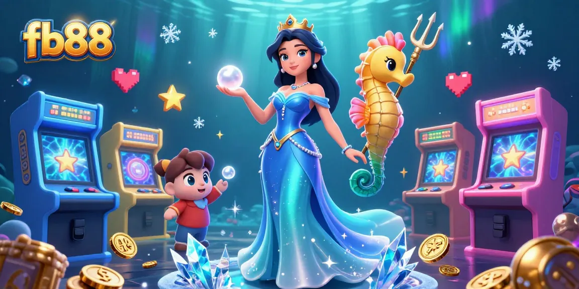Experience exciting gaming with fb88 in this vibrant 3D casino scene.