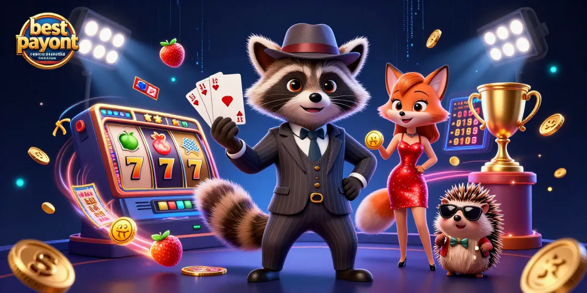 Engage in thrilling gameplay at the best payout casinos australia with vibrant characters and casino elements.